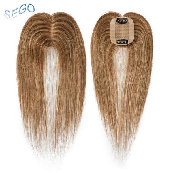 sego 6x9cm human hair clip in ers for women non-remy silk base hairpiece medium brown&dark blonde straight hair, Black;brown
sego 6x9cm human hair clip in ers for women non-remy silk base hairpiece medium brown&dark blonde straight hair, Black;brown