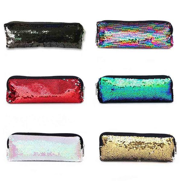 sequin glitter school pencil case for girls school supplies stationery pencil box pen bag pencilcase office supplies
sequin glitter school pencil case for girls school supplies stationery pencil box pen bag pencilcase office supplies