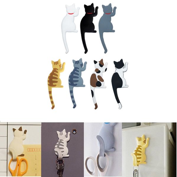 nordic creative lovely cartoon cat animal fridge magnet hooks key holder wall home decor refrigerator sticker hanging hook
nordic creative lovely cartoon cat animal fridge magnet hooks key holder wall home decor refrigerator sticker hanging hook