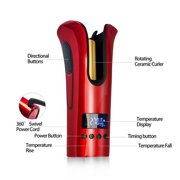 automatic hair curler function styling tool beach wave hair curling waving iron rotating ceramic profession curl styler machine
automatic hair curler function styling tool beach wave hair curling waving iron rotating ceramic profession curl styler machine