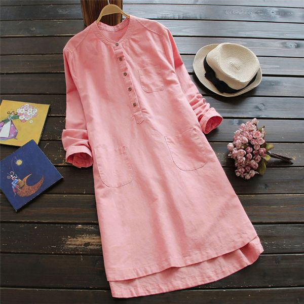 casual dresses jaycosin spring dress women retro long sleeve loose button blouse mini shirt fashion vintage jun4, Black;gray
casual dresses jaycosin spring dress women retro long sleeve loose button blouse mini shirt fashion vintage jun4, Black;gray