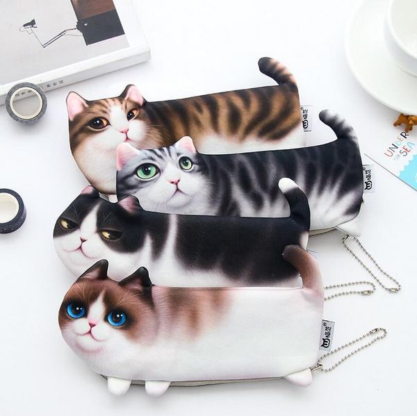 new cute cat face printed zipper coin purses for kids students pencil case cartoon wallet bag coin pouch children purse holder, Red;black
new cute cat face printed zipper coin purses for kids students pencil case cartoon wallet bag coin pouch children purse holder, Red;black