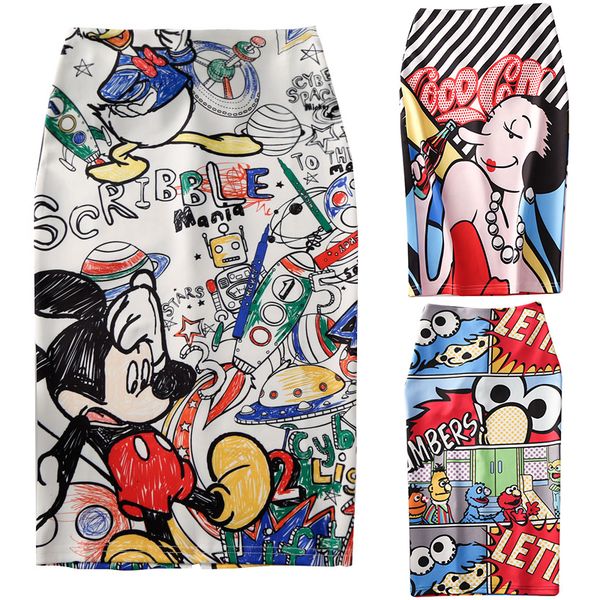 kawaii cartoon print harajuku elegant pencil midi skirt women bodycon high waist korean 2019 summer knee length skirt female, Black
kawaii cartoon print harajuku elegant pencil midi skirt women bodycon high waist korean 2019 summer knee length skirt female, Black