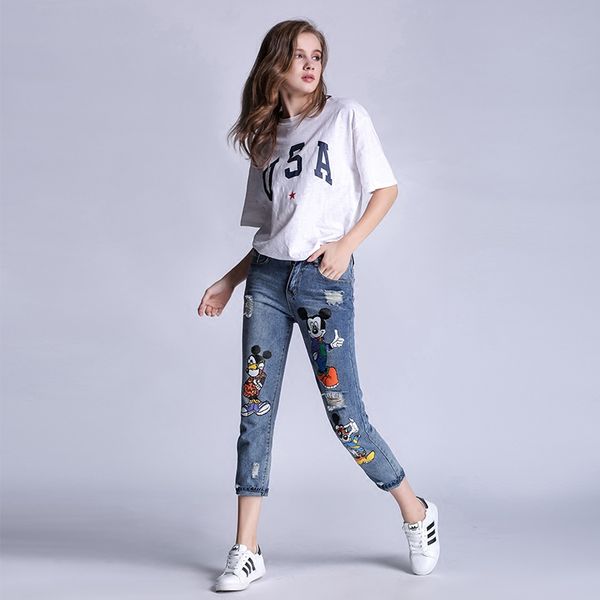 s-5xl women ladies plus size boyfriend denim ripped pants vintage straight jeans for girl mid waist casual pants female, Blue
s-5xl women ladies plus size boyfriend denim ripped pants vintage straight jeans for girl mid waist casual pants female, Blue
