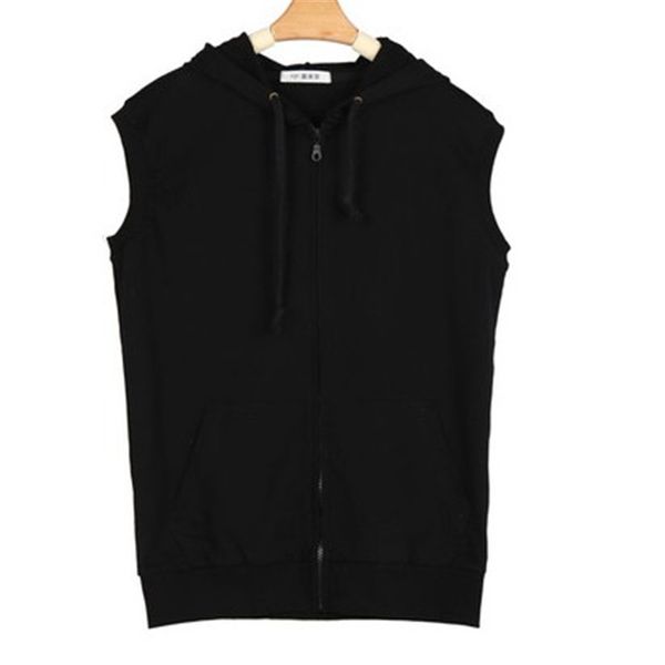 2020 spring autumn clothing hooded hooded women solid color zip-up cardigan coat sleeveless casual lady's vest cotton thin, Black;white
2020 spring autumn clothing hooded hooded women solid color zip-up cardigan coat sleeveless casual lady's vest cotton thin, Black;white