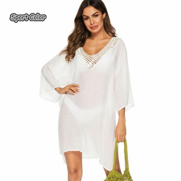 simple design swimsuit cover up popular beach dress beach cover girls lady white deep v collar pareo sarongs bikini tunic, Blue;gray
simple design swimsuit cover up popular beach dress beach cover girls lady white deep v collar pareo sarongs bikini tunic, Blue;gray