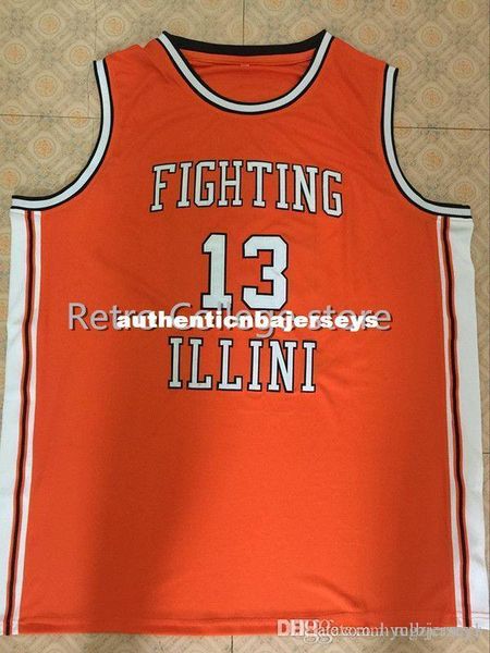 #13 kendall gill fighting illini high school basketball jersey all size embroidery stitched customize any name and name xs-6xl vest jerseys, Black;blue
#13 kendall gill fighting illini high school basketball jersey all size embroidery stitched customize any name and name xs-6xl vest jerseys, Black;blue