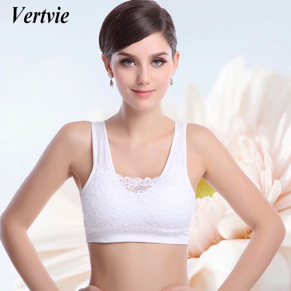 vertvie women yoga bra seamless padded push up bra for running jogging grym shirts lace crop sports sportwear vest, White;black
vertvie women yoga bra seamless padded push up bra for running jogging grym shirts lace crop sports sportwear vest, White;black