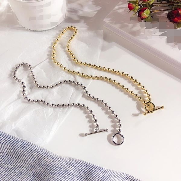 cool punk beads choker necklace for women men hip-hop minimalist gold silver color necklace party trendy jewelry gifts, Golden;silver
cool punk beads choker necklace for women men hip-hop minimalist gold silver color necklace party trendy jewelry gifts, Golden;silver