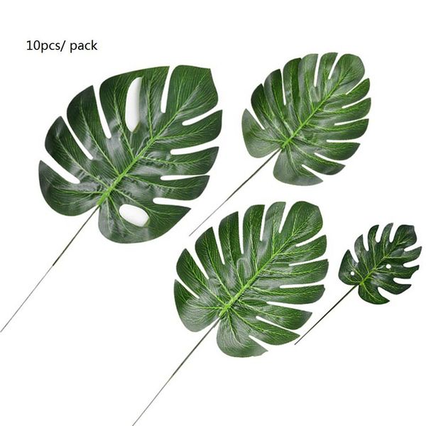 10pcs artificial tropical palm leaves green monstera leaves fake tropical plant for diy handcrafts party wedding decor
10pcs artificial tropical palm leaves green monstera leaves fake tropical plant for diy handcrafts party wedding decor
