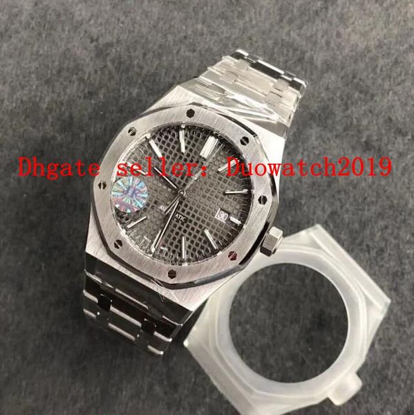 men's products 41mm jf factory v5 upgrade automatic cal.3120 ss white gray full 904l steel 15400 dive jf royal wristwatches, Slivery;brown
men's products 41mm jf factory v5 upgrade automatic cal.3120 ss white gray full 904l steel 15400 dive jf royal wristwatches, Slivery;brown
