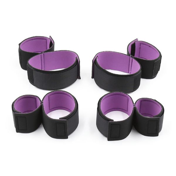 leg bondage to adjustable hook & fasten soft sponge ankle to arm wrist, loop restrain cuffs kit "8" position shape kit rbhml
leg bondage to adjustable hook & fasten soft sponge ankle to arm wrist, loop restrain cuffs kit "8" position shape kit rbhml