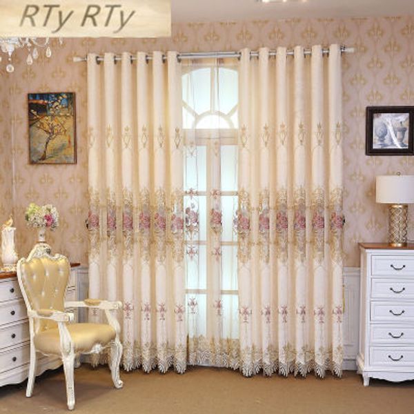 new europe embroidered window curtain for living room bedroom blackout curtain window treatment drapes home decor high quality
new europe embroidered window curtain for living room bedroom blackout curtain window treatment drapes home decor high quality