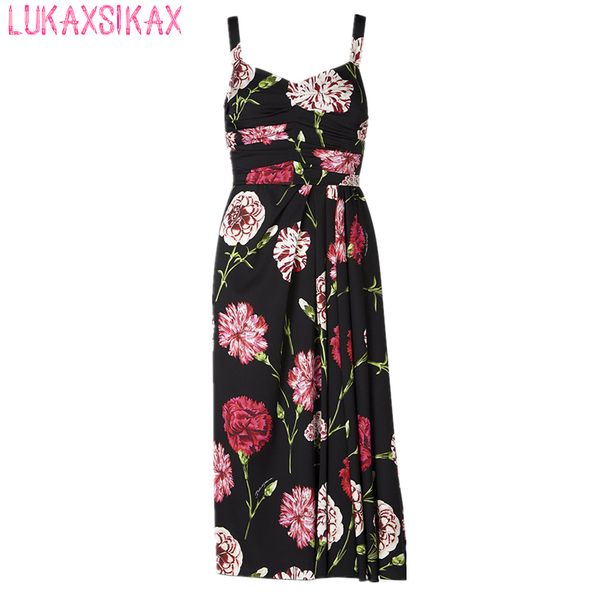 casual dresses 2021 summer women dress flowers print v-neck black spaghetti strap elegant slim vintage, Black;gray
casual dresses 2021 summer women dress flowers print v-neck black spaghetti strap elegant slim vintage, Black;gray