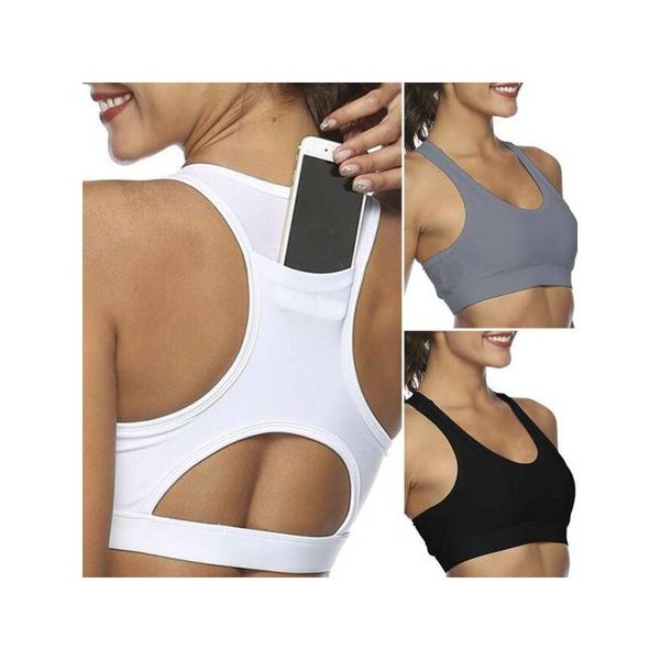 женщины дамы ударопрочный спорт бюстгальтер push up проложенный йога stretch tops с телефона карман workout gym activewear бюстгальтер, White;black
женщины дамы ударопрочный спорт бюстгальтер push up проложенный йога stretch tops с телефона карман workout gym activewear бюстгальтер, White;black