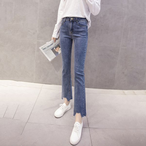 denim pants women 2020 korean summer autumn clothing high waist nine points pant ladies straight cotton blue jeans female a1011
denim pants women 2020 korean summer autumn clothing high waist nine points pant ladies straight cotton blue jeans female a1011