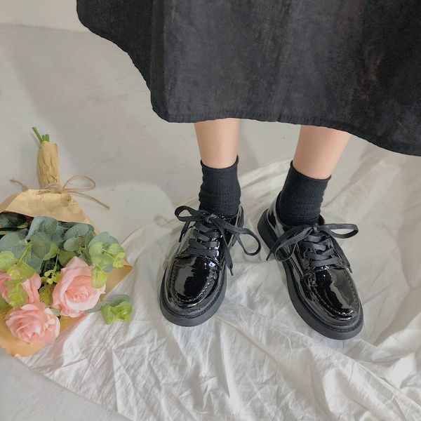 round toe woman shoes all-match british style casual female sneakers shose women black flats 2019 fashion women's oxfords
round toe woman shoes all-match british style casual female sneakers shose women black flats 2019 fashion women's oxfords
