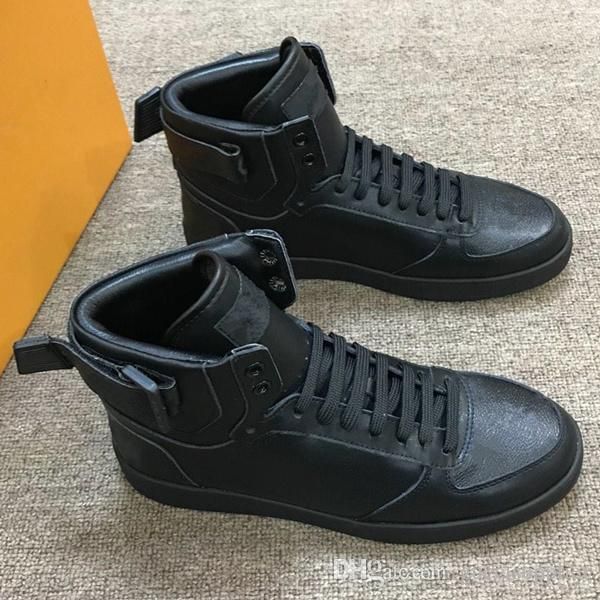 rivoli sneaker boot high sneakers mens luxury designer shoes fashion leather men casual hiking boots climbing shoes with monogram canvas, Black
rivoli sneaker boot high sneakers mens luxury designer shoes fashion leather men casual hiking boots climbing shoes with monogram canvas, Black