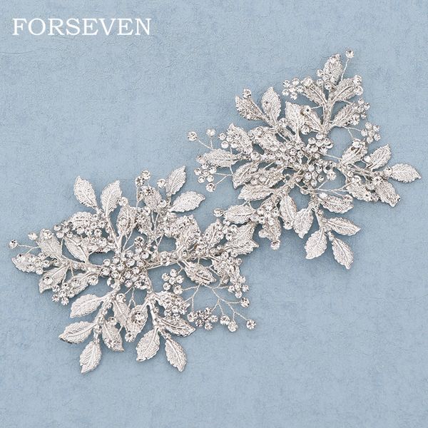 silver leaf rhinestone flower bridal headband wedding hair jewelry bride tiara headband for women's accessories headwear, Golden;white
silver leaf rhinestone flower bridal headband wedding hair jewelry bride tiara headband for women's accessories headwear, Golden;white