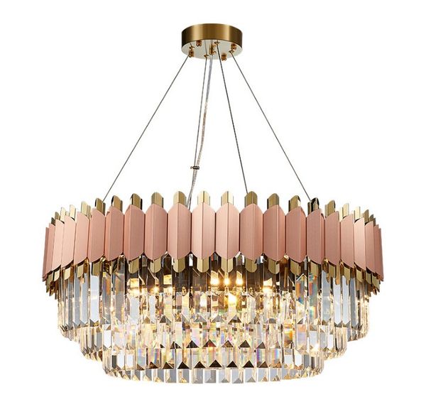 modern luxury chandelier rose gold club duplex villa designer model room living room round crystal led wedding decoration hanging lamp llfa
modern luxury chandelier rose gold club duplex villa designer model room living room round crystal led wedding decoration hanging lamp llfa