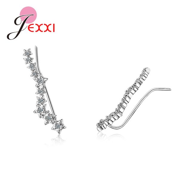 koeran style women trendy star shape s90 cubic zircon ear clip cuff earrings clip on earring jewelry brinco without piercing, Silver
koeran style women trendy star shape s90 cubic zircon ear clip cuff earrings clip on earring jewelry brinco without piercing, Silver