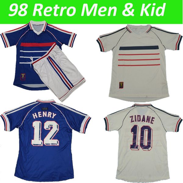 zidane jersey 1998 france retro soccer jersey 98 world cup henry vintage football shirts home away mens kids kit maillot de foot
zidane jersey 1998 france retro soccer jersey 98 world cup henry vintage football shirts home away mens kids kit maillot de foot