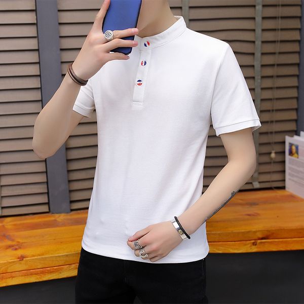 summer new style men casual short sleeves crew neck youth popular men's wear all-cotton t-shirt, White;black
summer new style men casual short sleeves crew neck youth popular men's wear all-cotton t-shirt, White;black