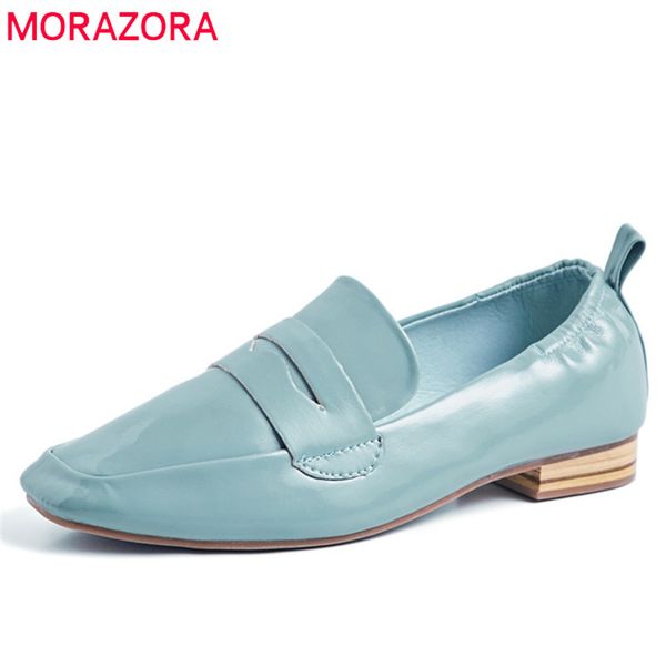 morazora 2019 высокое качество лакированная кожаная обувь женские насосы мелкая простая летняя обувь квадратные каблуки удобная повседневная, Black
morazora 2019 высокое качество лакированная кожаная обувь женские насосы мелкая простая летняя обувь квадратные каблуки удобная повседневная, Black