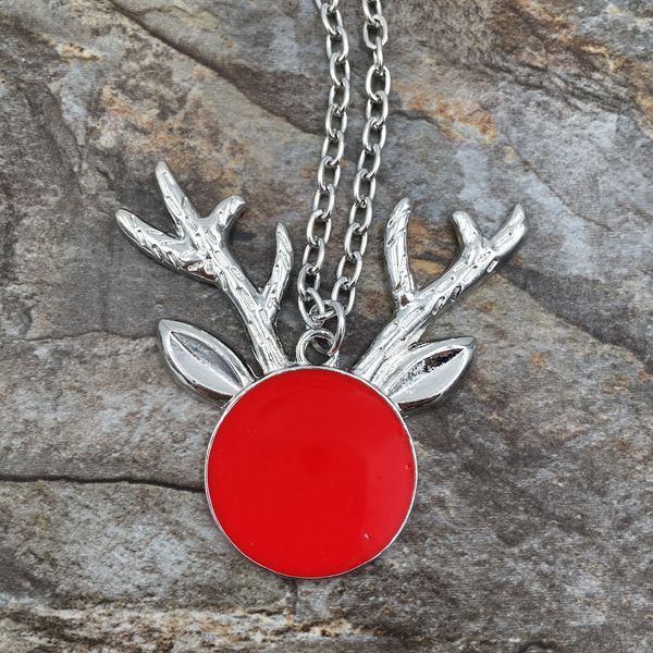 wholesale monogrammed blank new year necklace personalized enamel disc christmas gift head of deer pendant necklace, Silver
wholesale monogrammed blank new year necklace personalized enamel disc christmas gift head of deer pendant necklace, Silver