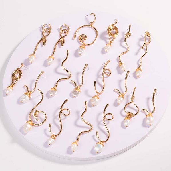 irregular geometry faux pearl earrings reiki gem stone dangle hook drop ear stud fashion waterdrop pearl earrings for women gold plated jewe, Silver
irregular geometry faux pearl earrings reiki gem stone dangle hook drop ear stud fashion waterdrop pearl earrings for women gold plated jewe, Silver