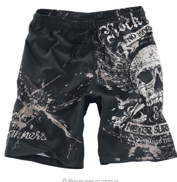 summer male skull print sandblasting short pants fashion men's casual sportwear beach shorts man, White;black
summer male skull print sandblasting short pants fashion men's casual sportwear beach shorts man, White;black