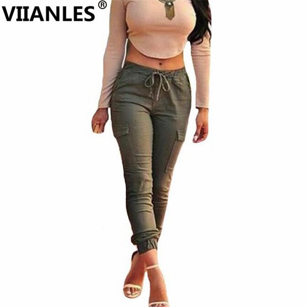 viianles pantalon femme sweatpants streetwear elastic pants women autumn casual pencil pant waist drawstring army green trousers, Black;white
viianles pantalon femme sweatpants streetwear elastic pants women autumn casual pencil pant waist drawstring army green trousers, Black;white