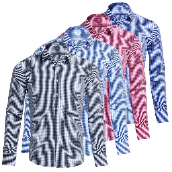 dihope men's casual plaid shirt men slim fit turn-down collar shirts men clothes 2020 long-sleeved dress shirts, White;black
dihope men's casual plaid shirt men slim fit turn-down collar shirts men clothes 2020 long-sleeved dress shirts, White;black