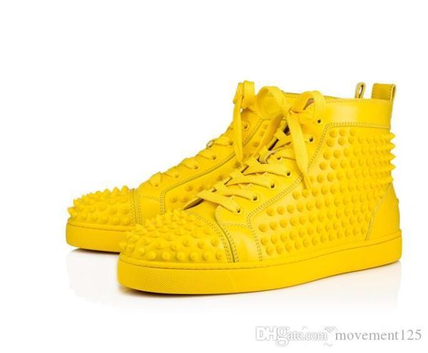perfect paint leather casual flat walking shoes,fashion red bottom sneakers high studded spikes outdoor women,men party wedding shoes, Black
perfect paint leather casual flat walking shoes,fashion red bottom sneakers high studded spikes outdoor women,men party wedding shoes, Black