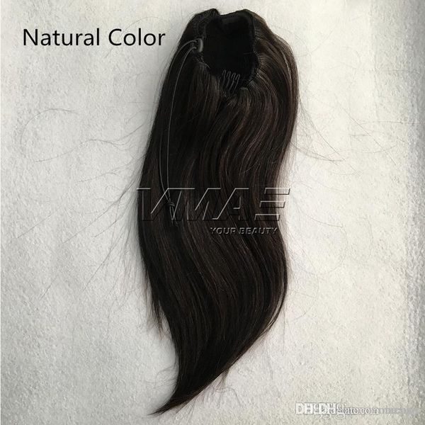 vmae straight human ponytail 120g #1b #4 #6 double drawn virgin human horsetail 12" to 26" drawstring clip in ponytails vmae hair, Black
vmae straight human ponytail 120g #1b #4 #6 double drawn virgin human horsetail 12" to 26" drawstring clip in ponytails vmae hair, Black
