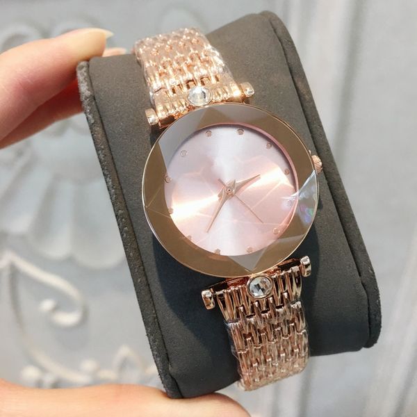 

2019 лучший бренд роскошные часы женщины черный дизайнер алмаз часы оптовая высокое качество женщины леди платье розовое золото часы reloj m, Slivery;brown