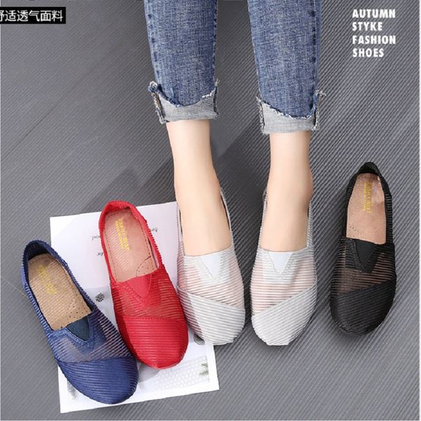 breathable casual shoes summer solid color hollow-out flat shoes shallow mouth women canvas shoes, Black
breathable casual shoes summer solid color hollow-out flat shoes shallow mouth women canvas shoes, Black