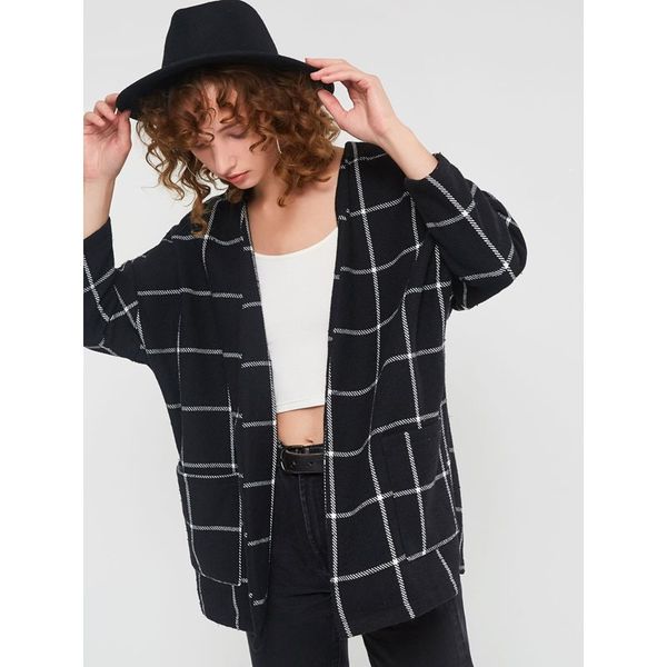 women casual overcoats winter wool blends hip hop black cool loose plaid pocket female fashion elegant punk coats outerwear, Black;brown
women casual overcoats winter wool blends hip hop black cool loose plaid pocket female fashion elegant punk coats outerwear, Black;brown