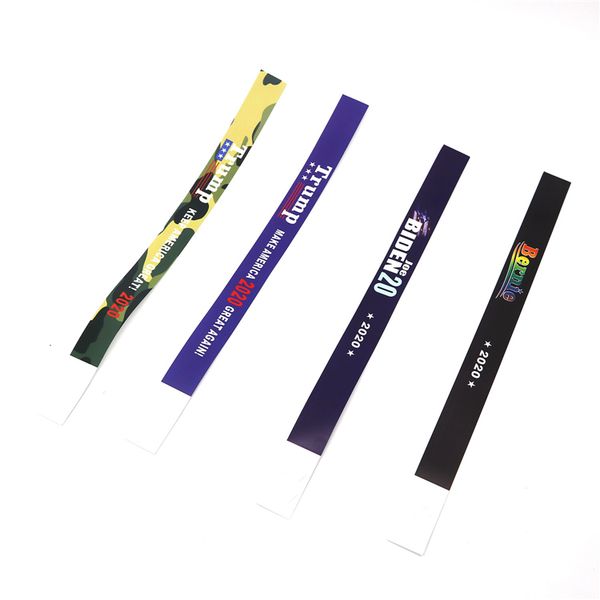 election trump in the united states publicizes fashionable wristband paper waterproof wristband imitation tear disposable wristband t3i5105
election trump in the united states publicizes fashionable wristband paper waterproof wristband imitation tear disposable wristband t3i5105