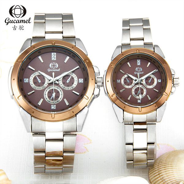 мода high-end new steel mens business watch пара моды часы женские вскользь кварцевые часы, Slivery;brown
мода high-end new steel mens business watch пара моды часы женские вскользь кварцевые часы, Slivery;brown