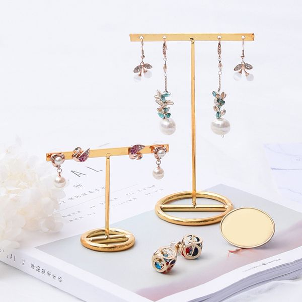 earrings display stand gold earrings display rack t-shape earrings showcase golden, Black;white
earrings display stand gold earrings display rack t-shape earrings showcase golden, Black;white
