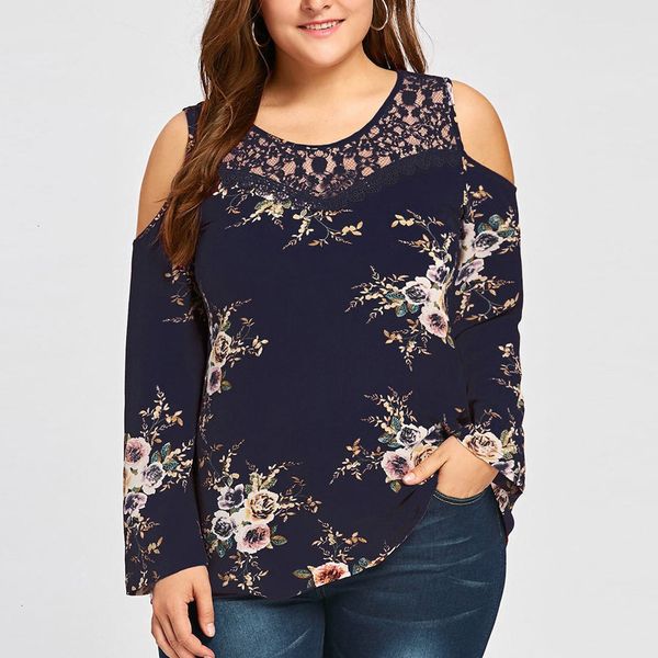 blouse woman ladies designer size plus 5xl cold womens and blouses o neck floral print long sleeve shirts feminina, White
blouse woman ladies designer size plus 5xl cold womens and blouses o neck floral print long sleeve shirts feminina, White