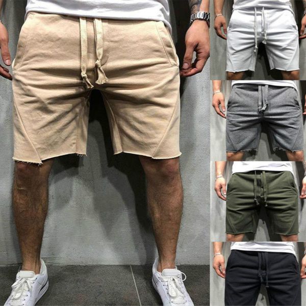 2019 cotton solid casual men sport short pocket casual summer jogging shorts gym, White;black
2019 cotton solid casual men sport short pocket casual summer jogging shorts gym, White;black