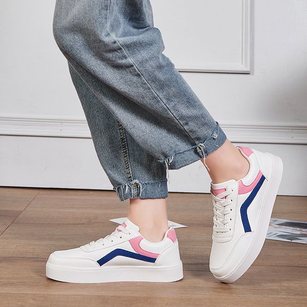 2019 autumn new style white shoes korean-style women's shoes casual sport sneakers leather thick bottomed extra high, Black
2019 autumn new style white shoes korean-style women's shoes casual sport sneakers leather thick bottomed extra high, Black
