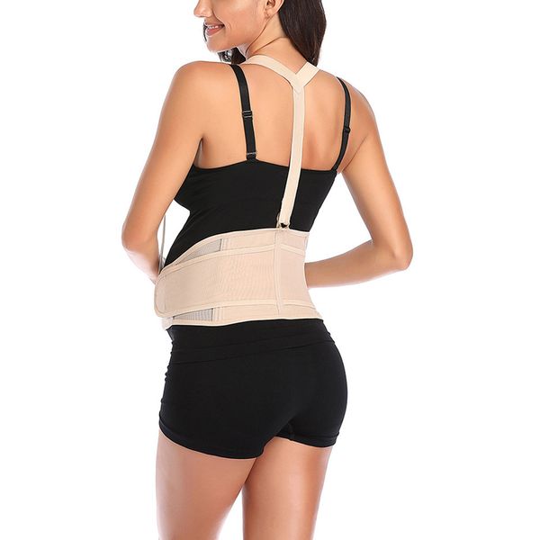 pregnant woman with belly strap pelvic pressure relief pregnant back support nylon shoulder strap durable, White
pregnant woman with belly strap pelvic pressure relief pregnant back support nylon shoulder strap durable, White