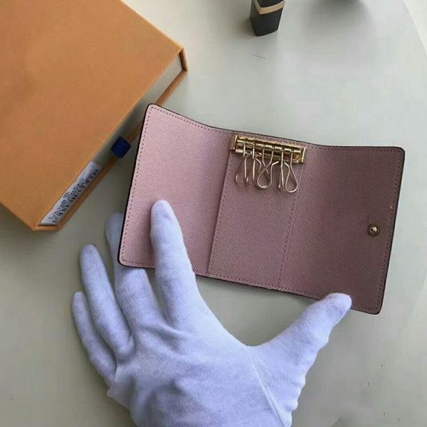 famous brand fashion women men classic 6 key holder cover with box dust bag card key ring designer key pouch, Red;blue
famous brand fashion women men classic 6 key holder cover with box dust bag card key ring designer key pouch, Red;blue