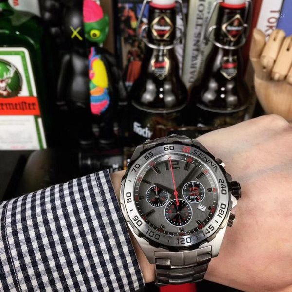 men watches quartz movement 41mm wristwatches casual waterproof watches stainless steel band men watches1, Slivery;brown
men watches quartz movement 41mm wristwatches casual waterproof watches stainless steel band men watches1, Slivery;brown