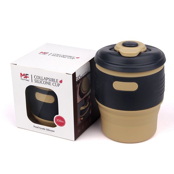 collapsible travel mug, 350ml reusable foldable tea cup, bpa silicone for travel camping hiking
collapsible travel mug, 350ml reusable foldable tea cup, bpa silicone for travel camping hiking