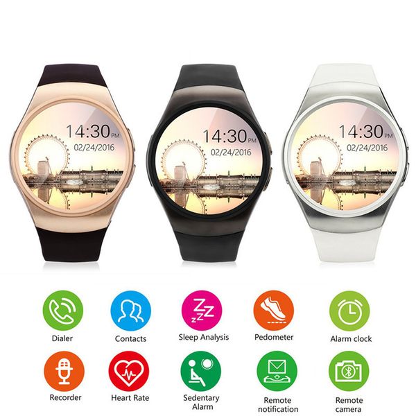 new smart watch for android ios bluetooth sim card heart rate monitor watch clock anti lost fitness tracker men women watches, Slivery;brown
new smart watch for android ios bluetooth sim card heart rate monitor watch clock anti lost fitness tracker men women watches, Slivery;brown