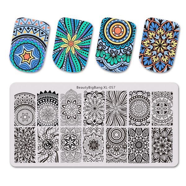 beautybigbang new 1pc stamping for nails spiral screw mandala design stencil for nail stamping plates nail art tools xl-057, White
beautybigbang new 1pc stamping for nails spiral screw mandala design stencil for nail stamping plates nail art tools xl-057, White